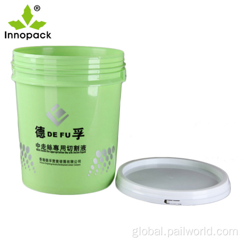 Plastic Paint Bucket printed 5 gallon paint plastic bucket with lid Manufactory